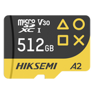 Memoria microSDXC / 512 GB / Lectura 200 MB/s / Escritura 150 MB/s / V30 U3 A2 / Gaming / NAND TLC