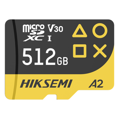 Memoria microSDXC / 512GB / Velocidad 200MB/s Lectura / 150MB/s Escritura / V30 U3 A2 / Gaming / Compatibilidad Amplia