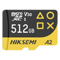 Memoria microSDXC / 512GB / Velocidad 200MB/s Lectura / 150MB/s Escritura / V30 U3 A2 / Gaming / Compatibilidad Amplia