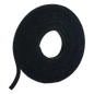 Rollo de Cinta de Contacto, de 75 Pies (22.9m) de Largo, 19.1 mm de Ancho, Color Negro