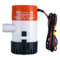 Bomba de Achique Sumergible / 500 GPH (1893 LPH) / 12V CD / Anti-Airlock / Sellos Herméticos / Filtro Removible