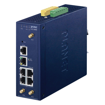 (LoRa) Gateway Industrial Inalámbrico de 5 Puertos 10/100/1000T