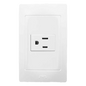 Contacto Sencillo de 127 V~60 HZ 15 A/ Color Blanco.
