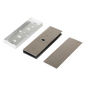 Montaje Tipo U para Puerta de Vidrio / Ajustable 9~13 mm / Compatible con Chapa Electromagnética / Instalación Rápida