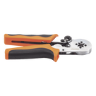 Pinza para Prensado / 26-10 AWG / 0.25-6.0 mm² / Casquillo Cuadrado / Trinquete Ergonómico / 175x75x20 mm / 0.57 ft x 0.25 ft x 0.07 ft