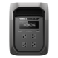 Estación de Energía Portátil / 2048 Wh / Salida CA 2400 W (Surge 4800 W) / Batería LiFePO4 / Carga Solar 500 W / UPS 10 ms