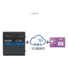 Router Industrial 4G LTE / Cat 4 150 Mbps / Wi-Fi 2.4 GHz / Operación -40°C a 75°C / Gestión RMS / Kit IoT con Datos Anuales