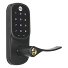 Cerradura Electrónica con Teclado / Cierre Automático 30 s / 250 Códigos PIN / Certificación ANSI/BHMA Grado 2 / Z-Wave y Zigbee / Puertas 35-45 mm (1.38-1.77 in)