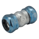 Conector de Compresión Hermético / Acero Galvanizado / Pared Delgada 1 1/4\" / 1.89\" x 3.307\" (48 x 83.99 mm) / Ambientes Húmedos