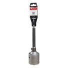 Broca Pasamuros SDS / 65 mm / Extensión 220 mm / Triple Filo / Carburo de Cobalto / Concreto