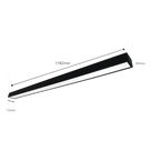 Panel LED Suspendido / 22 W / 1 980 lm / 6 500 K / Ángulo 140° / 127 Vca~60Hz