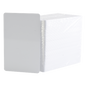 Paquete de 500 Tarjetas UltraCard 10 milesimas Grosor/ Adhesivas/ Imprimibles por un sólo lado / Para pegar sobre tarjetas/ CR80