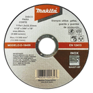 Disco de Corte / Acero Inoxidable / 115 mm (4-1/2') / Eje 7/8' / Espesor 1.2 mm