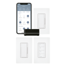 Kit de Inicio para Control Inteligente de Iluminación / Hasta 100 Dispositivos Inalámbricos / Control por App iOS y Android / Compatible con Alexa y Google Assistant / Comunicación RF Clear Connect