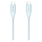 Cable de Carga USB-C / 240W / Transferencia 480 Mbps / Tecnología GaN / Silicona No Tóxica / 1.5 m (4.9 ft)