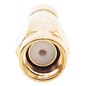 Conector SMA Macho Inverso de Anillo Plegable para Cables RG-8/X, LMR-240, 9258, Oro/ Oro/ Teflón.â€‹
