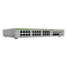 Switch Administrable Capa 3 / 24 Puertos 10/100/1000 Mbps / 4 SFP Gigabit / 56 Gbps Switching Fabric / 41.7 Mpps