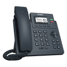 Teléfono IP Empresarial / 2 Líneas SIP / Pantalla LCD 2.3\" / Dual Puerto Gigabit / PoE / Voz HD / Conferencia 5 Vías
