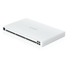 Switch Administrable PoE / 24 Puertos GbE / 4 SFP+ 10G / PoE Pasivo 27 V 220 W / Pantalla Táctil 1.3\"