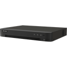 DVR Pentahíbrido / 16 Canales TurboHD + 16 Canales IP / 8 Megapixel (4K) / H.265+ / Audio Bidireccional / 1 Bahía HDD 10 TB / AcuSense