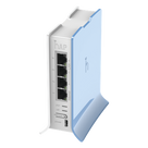 Access Point / CPU 650 MHz / Wi-Fi 2.4 GHz 802.11b/g/n / 4 Puertos Fast Ethernet / Base Torre / RouterOS L4