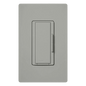 Atenuador remoto auxiliar de pared para control multiubicación, sistema RadioRA 2 Maestro RF, color gris