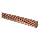 Cable Eléctrico de Cobre Desnudo / 1/0 AWG / 100 m (328.1 ft) / Semiduro / 7 Hilos Concéntricos / NOM-063-SCFI