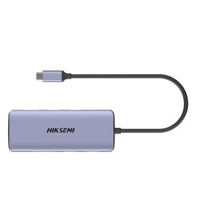 Hub USB-C 8 en 1 / HDMI 4K / 3x USB 3.0 + 1x USB 2.0 / SD + Micro SD / PD 100W / Aleación de Aluminio
