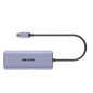 Hub USB-C 8 en 1 / HDMI 4K / 3x USB 3.0 + 1x USB 2.0 / SD + Micro SD / PD 100W / Aleación de Aluminio