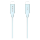 Cable de Carga USB-C / 240W / 1.5 m (4.92 ft) / Transferencia 480 Mbps / GaN / Silicona Anti-Enredos / Aluminio Anodizado