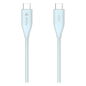 Cable de Carga USB-C a C / 1.5 Metros (4.92 Pies) / Potencia 60W / Velocidad Transferencia 480 Mbps / Tecnología GaN (Nitruro de Galio) / Fast-Charging / Material Silicona No Tóxica / Conector Alum