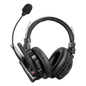 Intercomunicador Inalámbrico Binaural / Cancelación de Ruido IA / Rango 500 m (1640 ft) / Bluetooth 5.0 / Batería 1050 mAh / Resistente a Salpicaduras