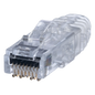 Plug RJ45 Cat6 / 3 Piezas / 23-24 AWG / 50μ Oro / 2500 Ciclos / 100 Piezas