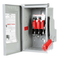 Interruptor de Seguridad HNF362, 600Vca, 3 polos, 60 Amp, sin portafusibles, Nema 1.