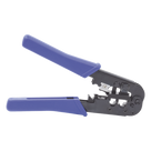 Pinzas para Terminación de Conectores / RJ45/RJ11/RJ12 / Cable UTP Cat5/Cat5e / Diseño Ergonómico / Cable Telefónico Plano