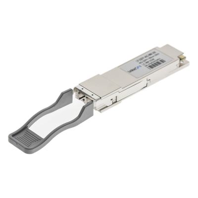 Transceptor Óptico QSFP+ (Mini-Gbic) / Multimodo 850 nm / 40 Gbps / 40GBASE-SWDM4 / Conectores LC/UPC Dúplex / DDM / Hasta 300 m