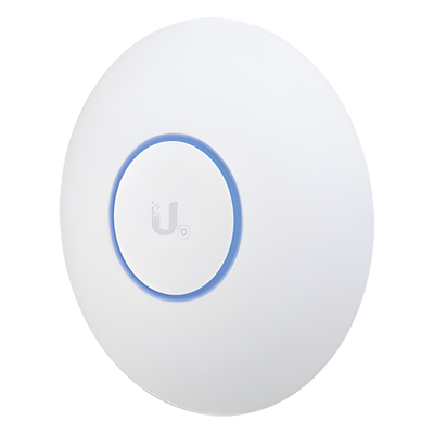 Access Point UniFi doble banda 802.11ac Wave 2 MU-MIMO 4X4, airView, airTime, hasta 500 clientes, antena Beamforming, PoE 802.3at