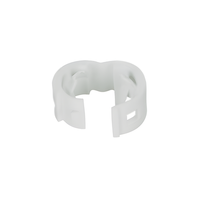 Kit de 25 Clips de Identificación Para Patch Cords, Compatible con Diámetros de 4.7 a 7.8 mm (0.19 a 0.31 Pulgadas), Color Blanco