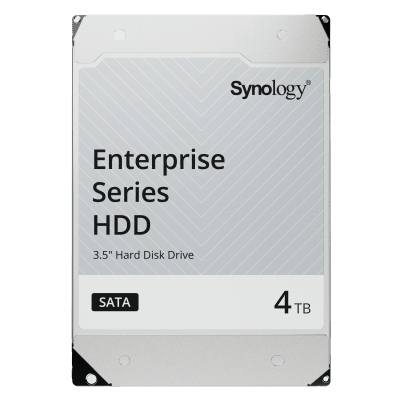 Disco Duro SATA de 3,5\" Serie Plus / Capacidad 4TB / Interfaz SATA 6 GB/s / Tecnología CMR / MTBF de 1,2 Millón de Horas / Carga de Trabajo de 180 TB/año / Compatible con Synology DSM