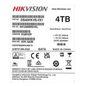 Disco Duro Enterprise 3.5\" 4 TB / Hikvision / 7200 RPM / SATA / Alto Rendimiento / Recomendado para NVRs HIKVISION