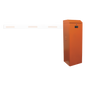 Barrera vehicular izquierda / Soporta brazo de hasta 3 m / Apertura en 1.5 s /Final de carrera ajustable por programación / Movimiento fluido / Diseño elegante color naranja