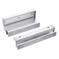 Montajes en U para puertas de Solo Cristal ( puerta y marco) para uso con Chapa Magnética MAG600NLED y MAG600NTLED