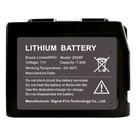 Batería de Litio / 11V 7.8Ah / Recargable / Para Fusionadora de Fibra Óptica