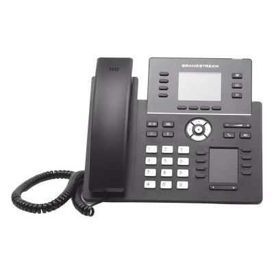 Teléfono IP Wi-Fi, Grado Operador, 4 líneas SIP con 4 cuentas, pantalla a color 2.8\", puertos Gigabit, Bluetooth, PoE, codec Opus, IPV4/IPV6 con gestión en la nube GDMS