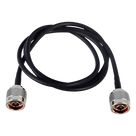 Jumper RF / 110 cm (3.61 ft) / RG-58U / Conectores N Macho / 50 Ohm / Teflón