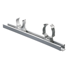 Canaleta Unicanal / PVC Auto-extinguible / 0 Halógenos / 20 cm (7.9 in) / RAL 7035 / Anti-choques