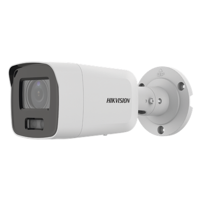 Bala IP 8 Megapixel (4K) / Imagen a Color 24/7 / Lente 2.8 mm / Luz Blanca 40 mts / Exterior IP67 / WDR 130 dB / Entrada y Salida de Audio y Alarma / Captura Facial / ONVIF / Micro SD / Micrófono I
