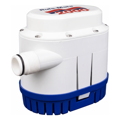 Bomba de Achique / 7,570 l/h (2,000 GPH) / Sensor Electrónico Integrado / Auto Encendido/Apagado / Conexión 1\" NPT / Protección de Batería