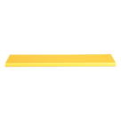 Tapa con Bisagra para Canaleta / PVC Rígido UL 94V-0 / Longitud 2 m (6.6 ft) / Radio de Curvatura 2' (0.6 m) / Color Amarillo / Sistema QuikLock
