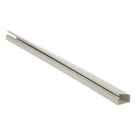 Canaleta de PVC / Diseño Tipo Bisagra / 38.4 x 24 x 3048 mm (10 ft) / Instalación Adhesiva Sin Herramientas / UL94V-0 / Blanco Mate
